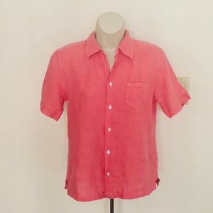 Ralph Lauren blue label preppy button front  shirt